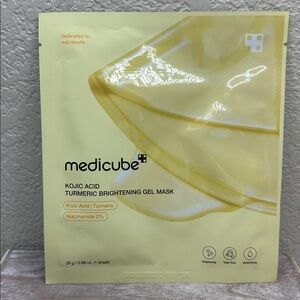 $4 🌙 medicube Kojic Acid Turmeric Brightening Gel Mask Sheet NEW